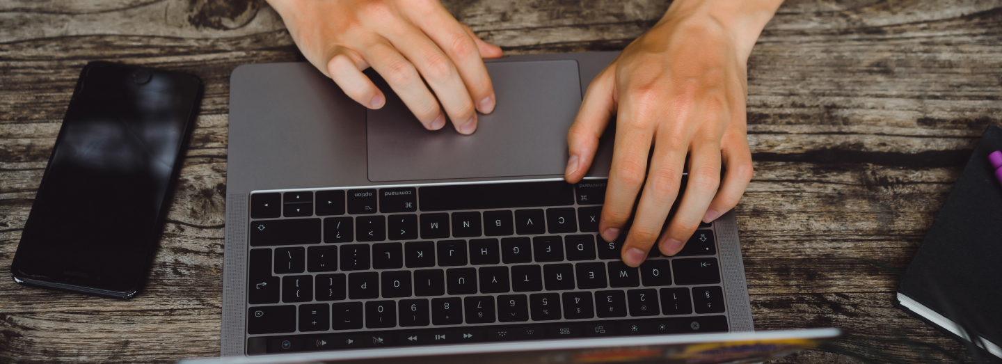 businesswoman working with laptop office